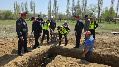 Суулу-Маймак айылыда УПМдин курулушу башталды